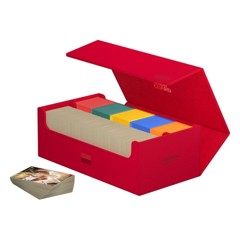 Ultimate Guard Arkhive 800 Xenoskin Monocolor Rot 4