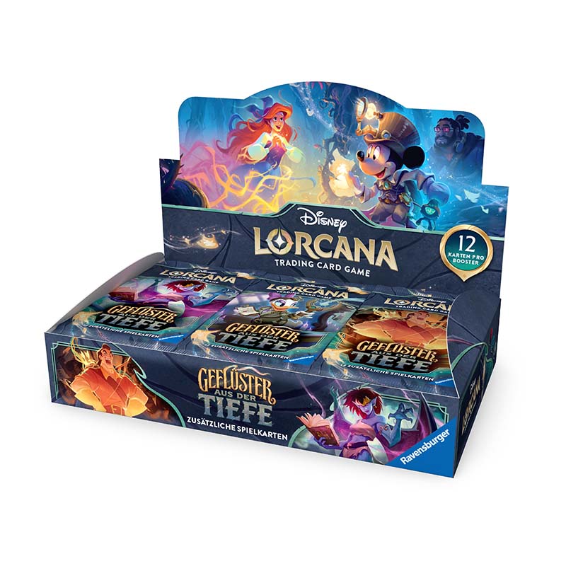 Disney Lorcana Geflüster aus der Tiefe - Booster Display (De)