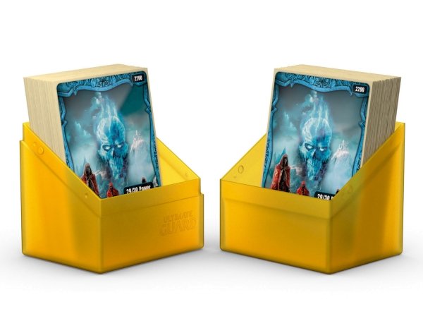 Ultimate Guard Boulder Deck Case 80 Standard Size Amber 2 3
