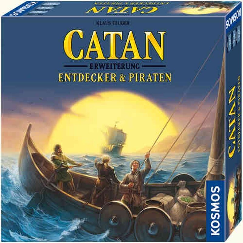 Die Siedler Von Catan Entdecker Piraten 3 4 Spieler De