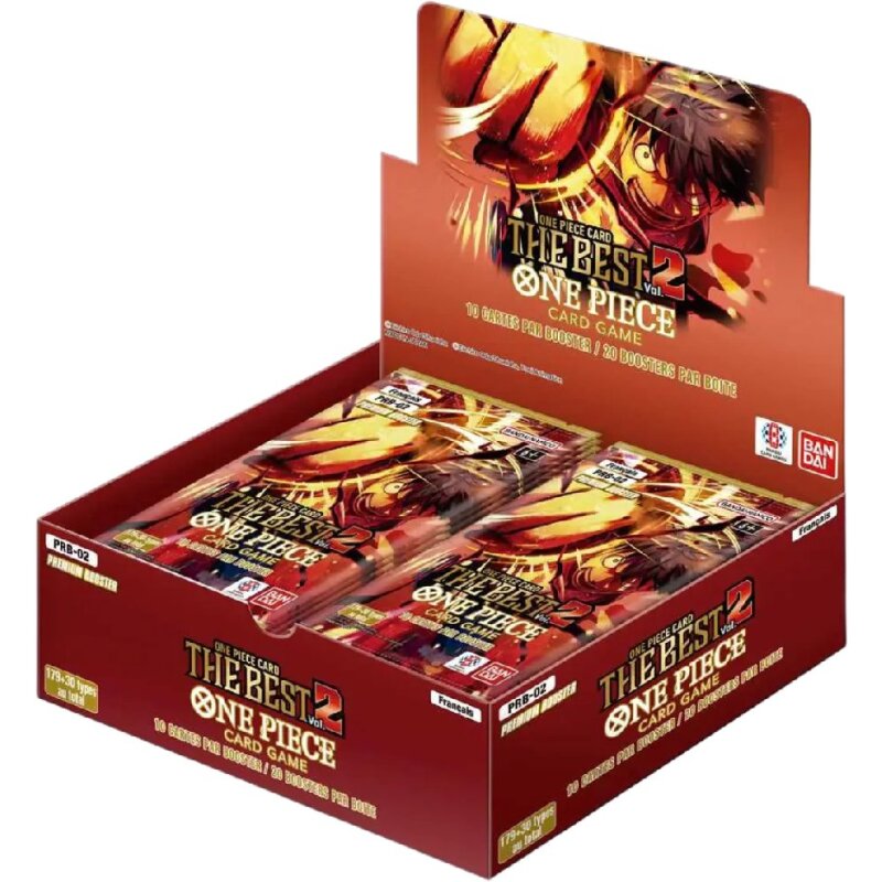 One Piece Card Game Prb-02 Premium Booster Display (20 Packs) - EN
