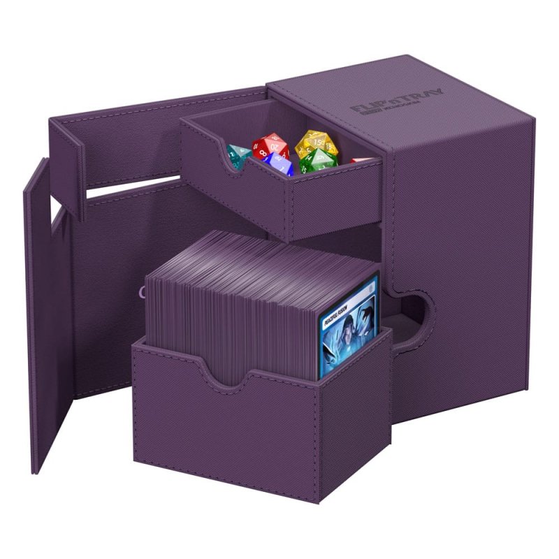 Ultimate Guard Flipntray 133 Xenoskin Lila 6