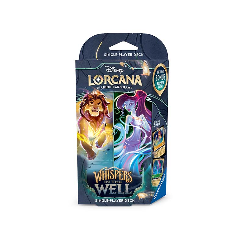 Disney Lorcana Whispers in the Well - Starter Deck Amber & Emerald (En)