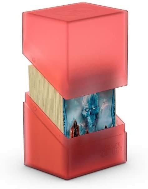 Ultimate Guard Boulder Deck Case 100 Standard Size Ruby 2