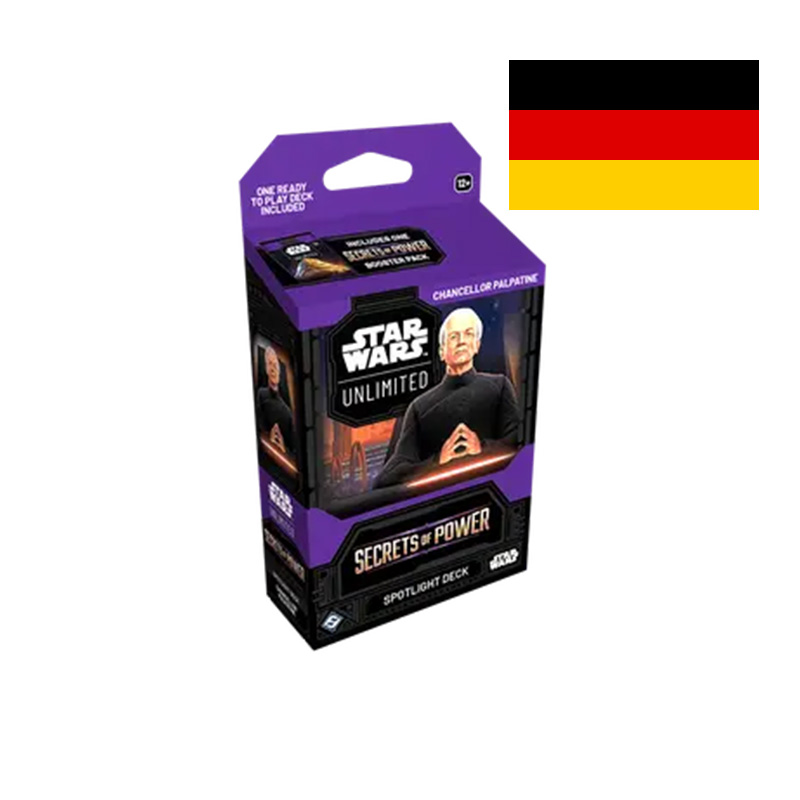 Star Wars: Unlimited Secrets of Power - Spotlight-Deck: Palpatine (De)