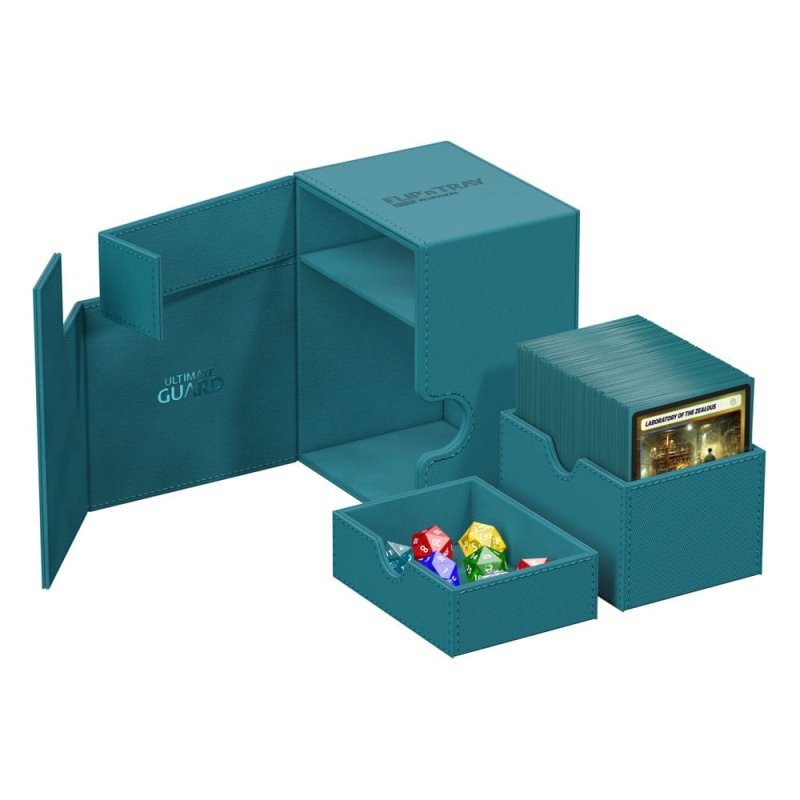 Ultimate Guard Flipntray 133 Xenoskin Petrol 5
