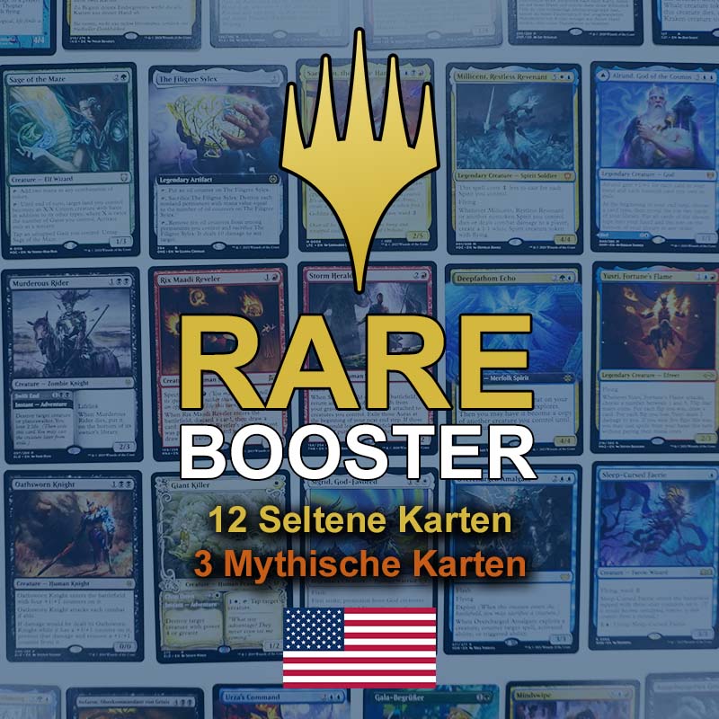 Magic: The Gathering 12 Rares & 3 Mythic Rares (En)