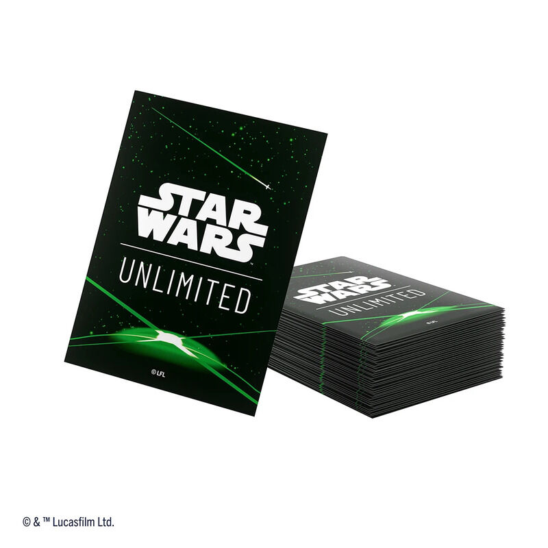 Star Wars Unlimited Art Sleeves Card Back Green 4