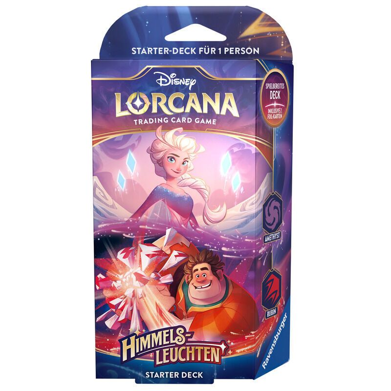 Lorcana - Himmelsleuchten - Starter Deck Amethyst & Rubin (DEU)