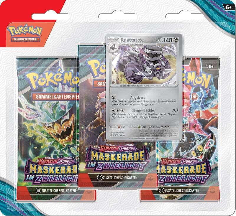 Maskerade im Zwielicht - 3 Pack Blister Knattatox (DEU)