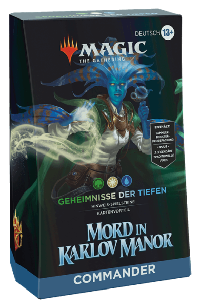 Mord in Karlov Manor - Commander Deck Geheimnisse der Tiefen (DEU)