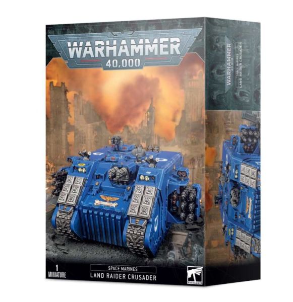 Space Marines Land Raider Crusader 48 30 10