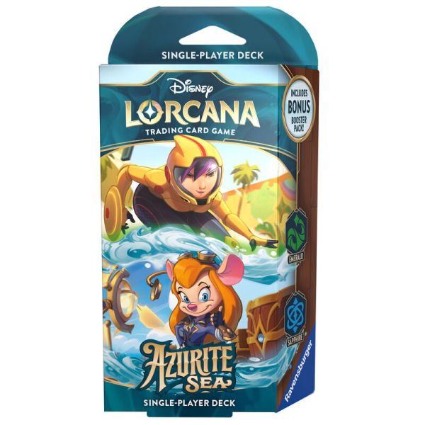 Lorcana - Azurite Sea - Starter Deck Emerald & Sapphire (ENG)