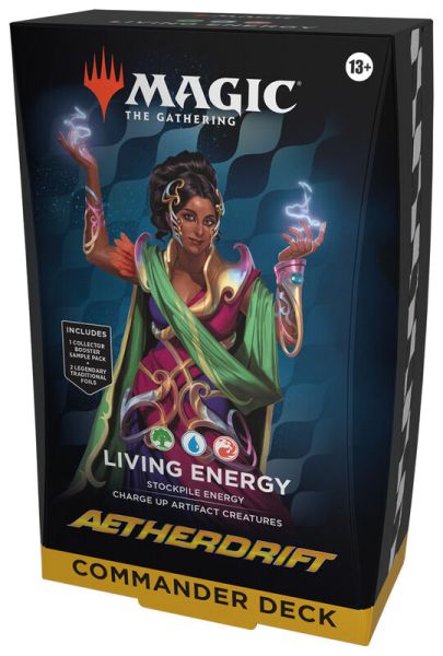 Aetherdrift - Commander Deck Living Energy (ENG)