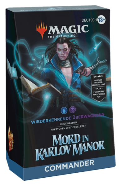 Mord in Karlov Manor - Commander Deck Wiederkehrende ?berwachung (DEU)