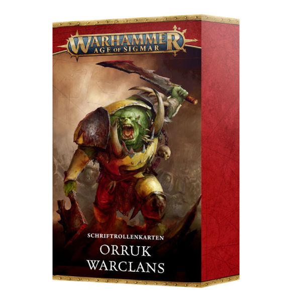 Schriftrollenkarten: Orruk Warclans (Deu (89-04)