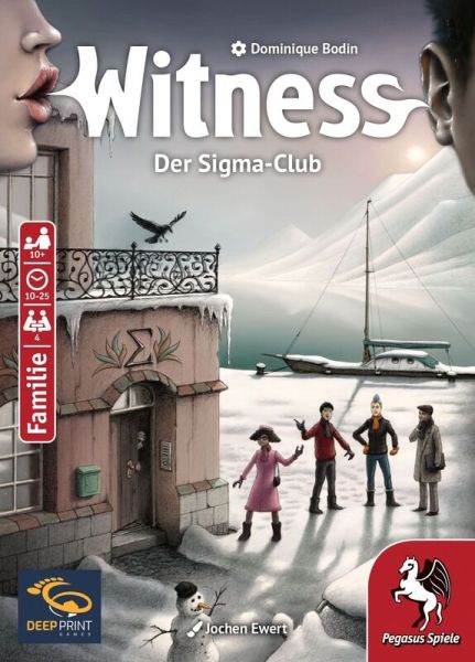 Witness – Der Sigma-Club (Deep Print Games)