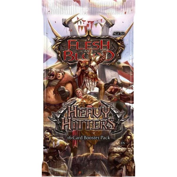 FLESH & BLOOD TCG - HEAVY HITTERS BOOSTER (ENG)