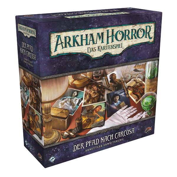 OOP Arkham Horror: Das Kartenspiel – Der Pfad nach Carcosa (Ermittler-Erweiterung)