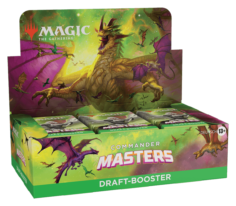 Commander Masters - Draft Booster Display (DEU)