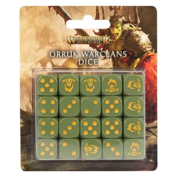 AGE OF SIGMAR: ORRUK WARCLANS DICE (65-42)