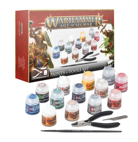 Age of Sigmar - Farben und Werkzeuge (80-17)