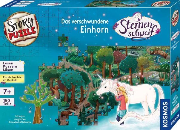 Story-Puzzle Sternenschweif - Das verschwundene Einhorn (150 Teile)