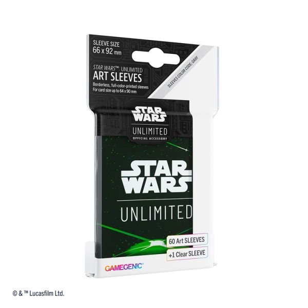 Star Wars Unlimited Art Sleeves Card Back Green