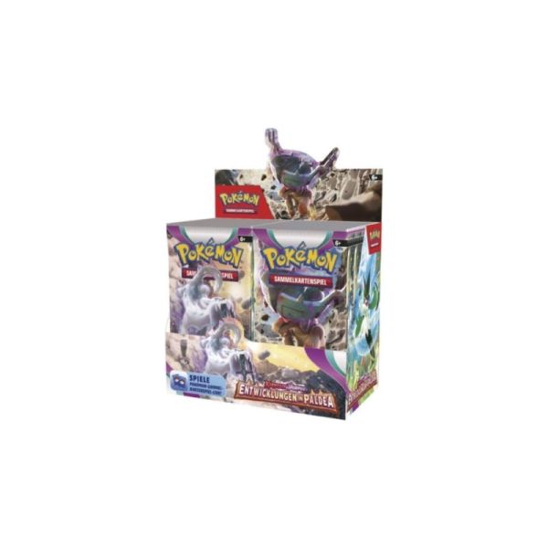 Pokemon Entwicklungen in Paldea Booster Display (DEU)