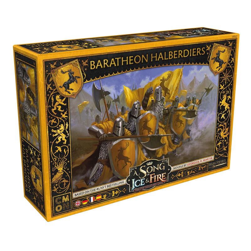 A Song of Ice & Fire – Baratheon Halberdiers (Hellebardiere von Haus Baratheon)