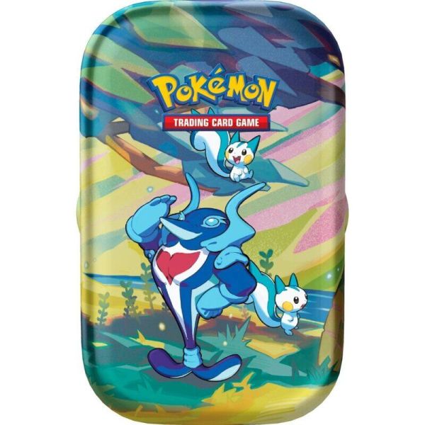 Pokemon - Farbenfrohes Paldea - Delfinator & Pachirisu Mini Tin (DEU)