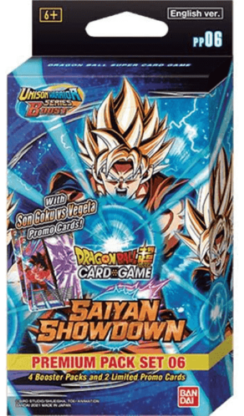 DSCG - PP06 - Saiyan Showdown Premium Pack Set