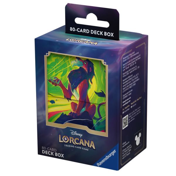 Lorcana - Azurblaues Meer - Deckbox Scar