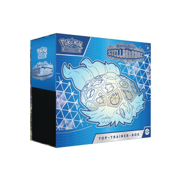 Karmesin & Purpur - Stellarkrone Top Trainer Box (DEU)