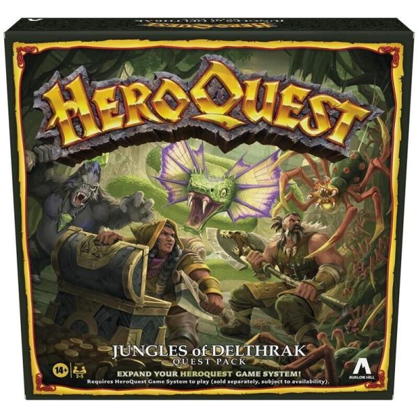 HeroQuest - Jungles Of Delthrak Quest Pack (ENG)