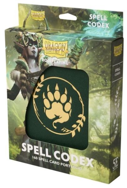 Dragon Shield Spell Codex Forest Green 160 10