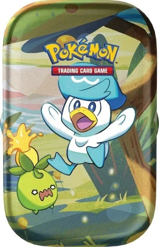 Pokemon Paldea Pals - Quaxly & Smoliv Mini Tin (ENG)