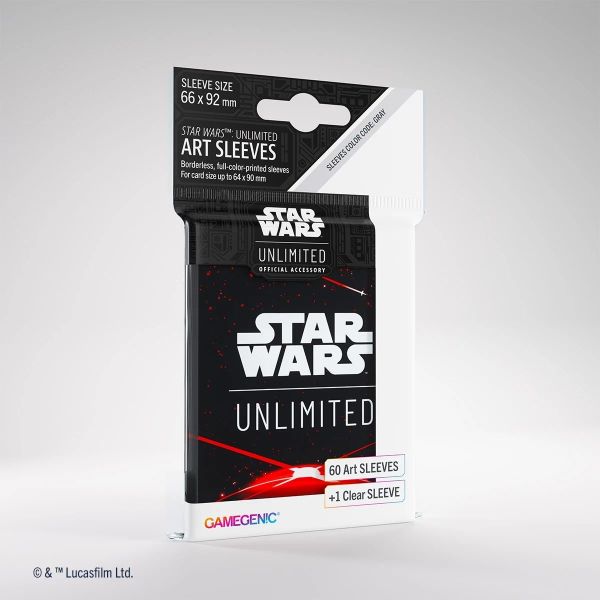 Star Wars Unlimited Art Sleeves Space Red 10