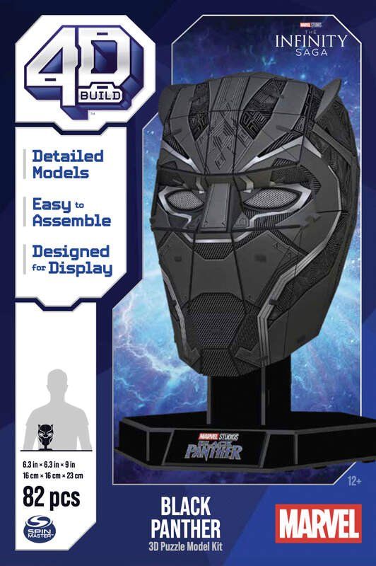 4D Build Marvel - Black Panther Büste