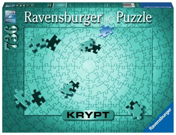 Krypt Metallic Mint Puzzle (736 Teile)