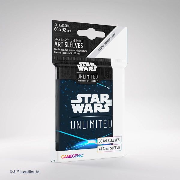 Star Wars Unlimited Art Sleeves Space Blue 10