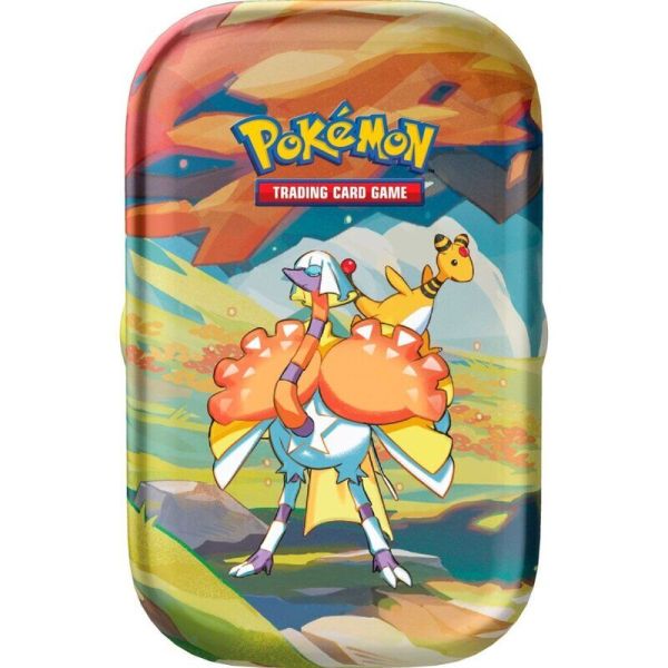 Farbenfrohes Paldea Psiopatra Ampharos Mini Tin De 1