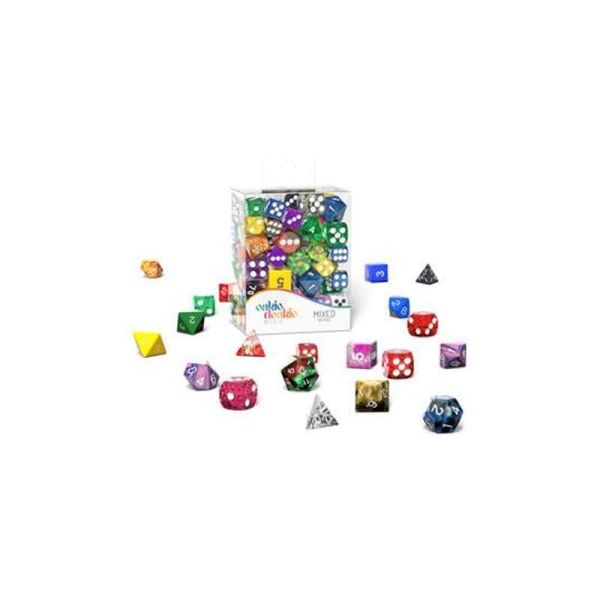 Oakie Doakie Dice RPG Set 12 mm, 16 mm Mixed (100)