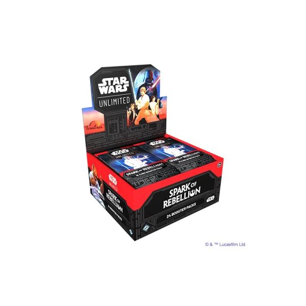 Star Wars: Unlimited ? Spark of Rebellion Booster-Display (ENG)