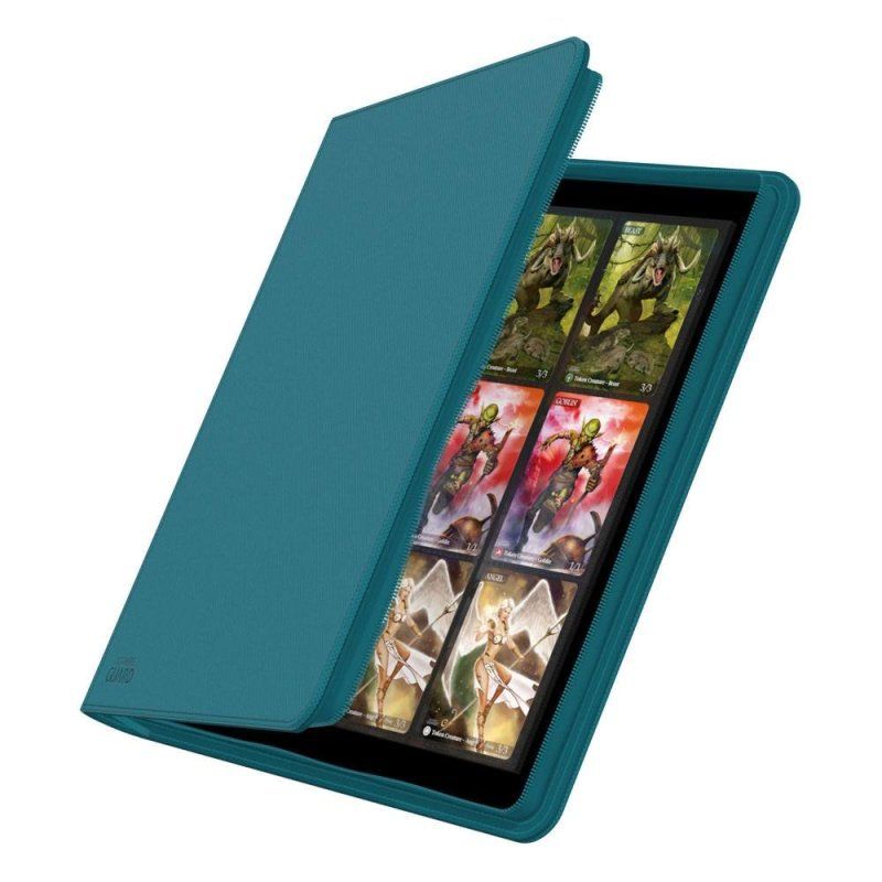 12-Pocket QuadRow ZipFolio XenoSkin Petrol