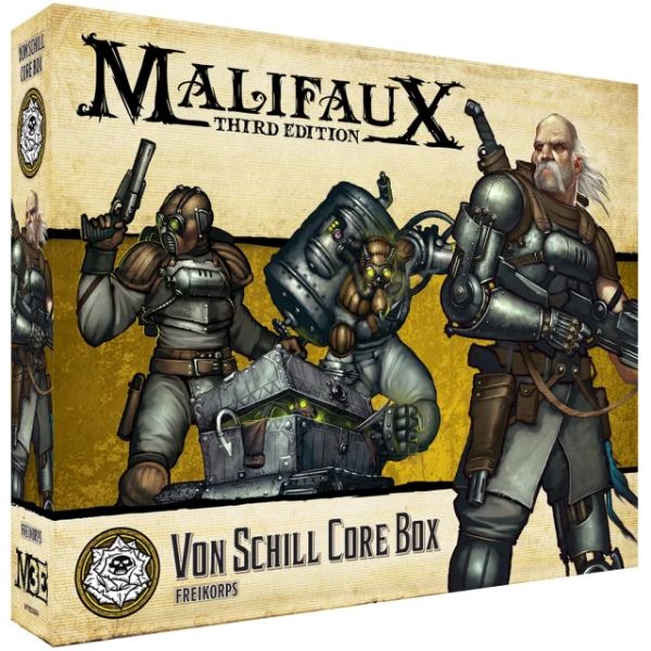 Malifaux 3Rd Edition Von Schill Core Box Front