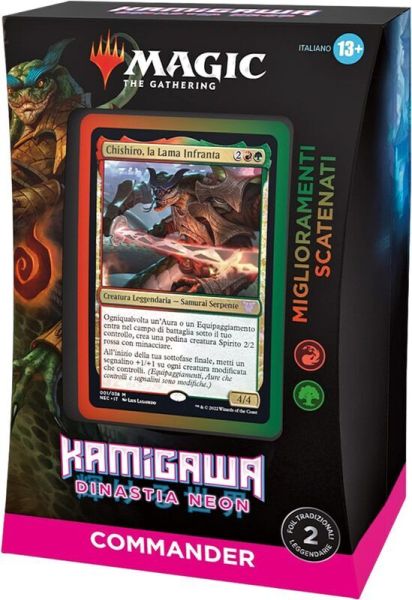 Kamigawa Neon Dynasty Commander Upgrades Unleashed Ita 1