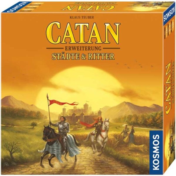 Die Siedler Von Catan Staedte Ritter 3 4 Spieler De