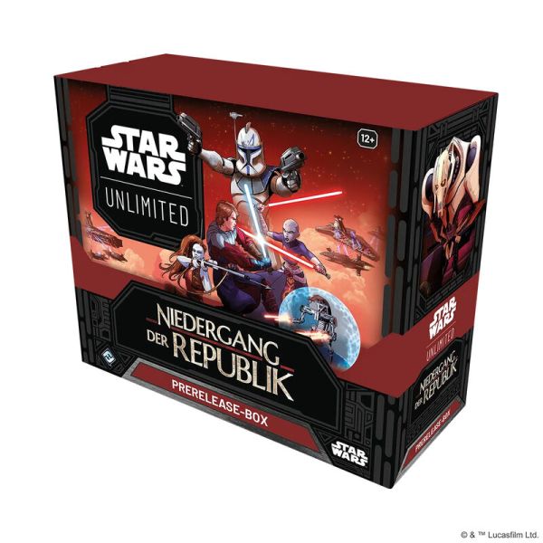 Star Wars: Unlimited ? Niedergang der Republik Prerelease Box (DEU)