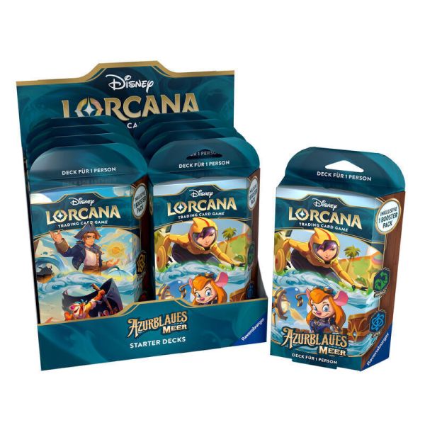 Lorcana - Azurblaues Meer - Starter Deck Display (DEU)